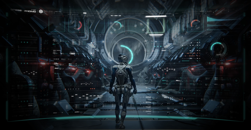 Illustration for article titled Early Mass Effect: Andromeda Art Shows Some Very Different Characters